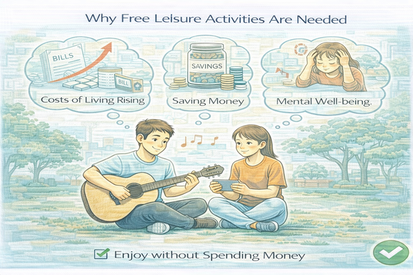 무료로 즐길 수 있는 여가 활동이 필요한 이유